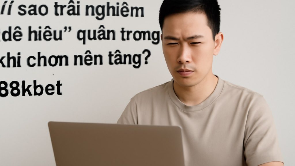 Minh họa: Vì sao trải nghiệm “dễ hiểu” quan trọng khi chọn nền tảng?