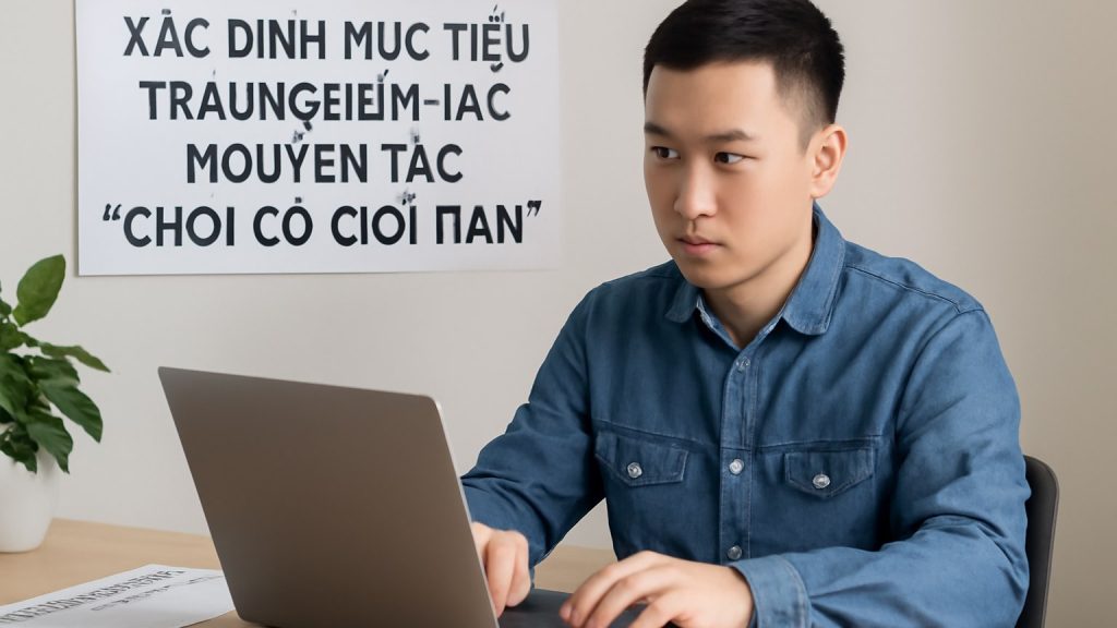 Minh họa: 1) Xác định mục tiêu trải nghiệm và nguyên tắc “chơi có giới hạn”