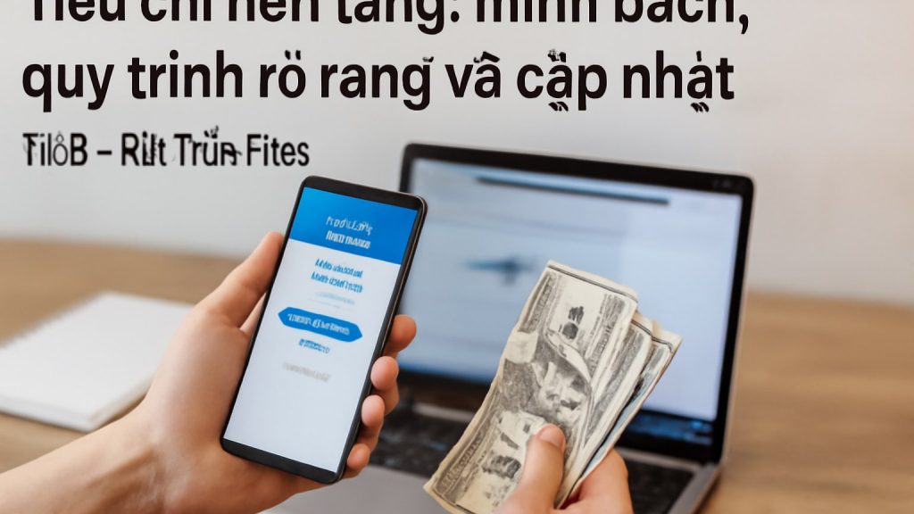 1) Tiêu chí nền tảng: minh bạch, quy trình rõ ràng và cập nhật Minh họa: 1) Tiêu chí nền tảng: minh bạch, quy trình rõ ràng và cập nhật