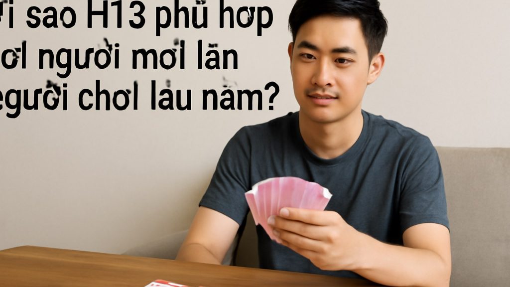 Minh họa: Vì sao H13 phù hợp với người mới lẫn người chơi lâu năm?