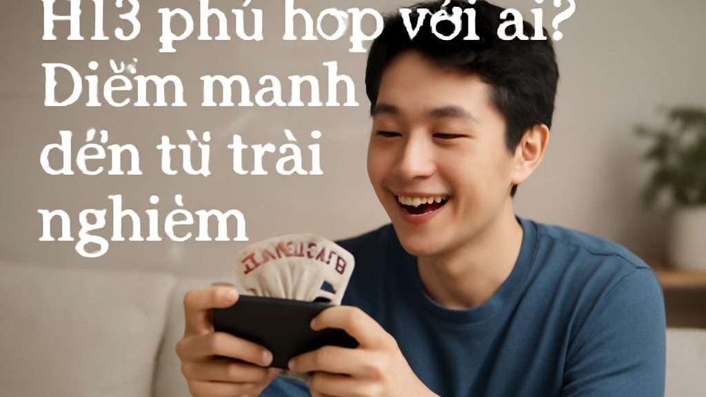 Minh họa: H13 phù hợp với ai? Điểm mạnh đến từ trải nghiệm